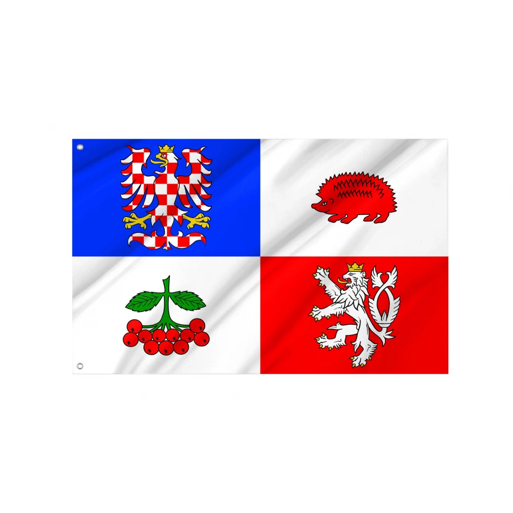 Vysočina Region Flag for Indoor & Outdoor Use
