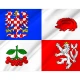 Vysočina Region Flag for Indoor & Outdoor Use - Imagine 2