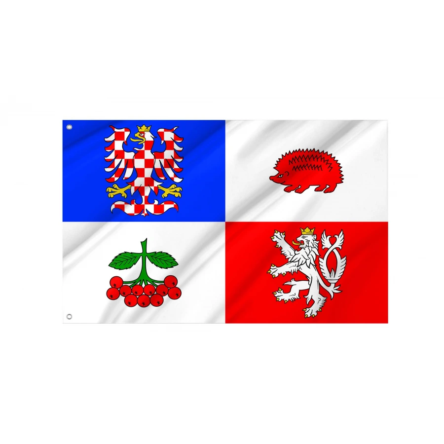 Vysočina Region Flag for Indoor & Outdoor Use, CZE16