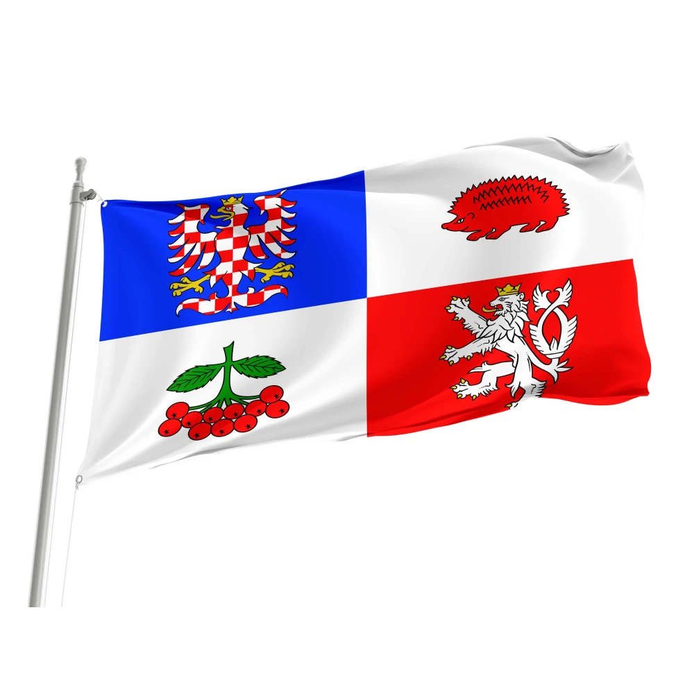 Vysočina Region Flag for Indoor & Outdoor Use