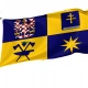 Zlín Region Flag for Indoor & Outdoor Use - Imagine 1