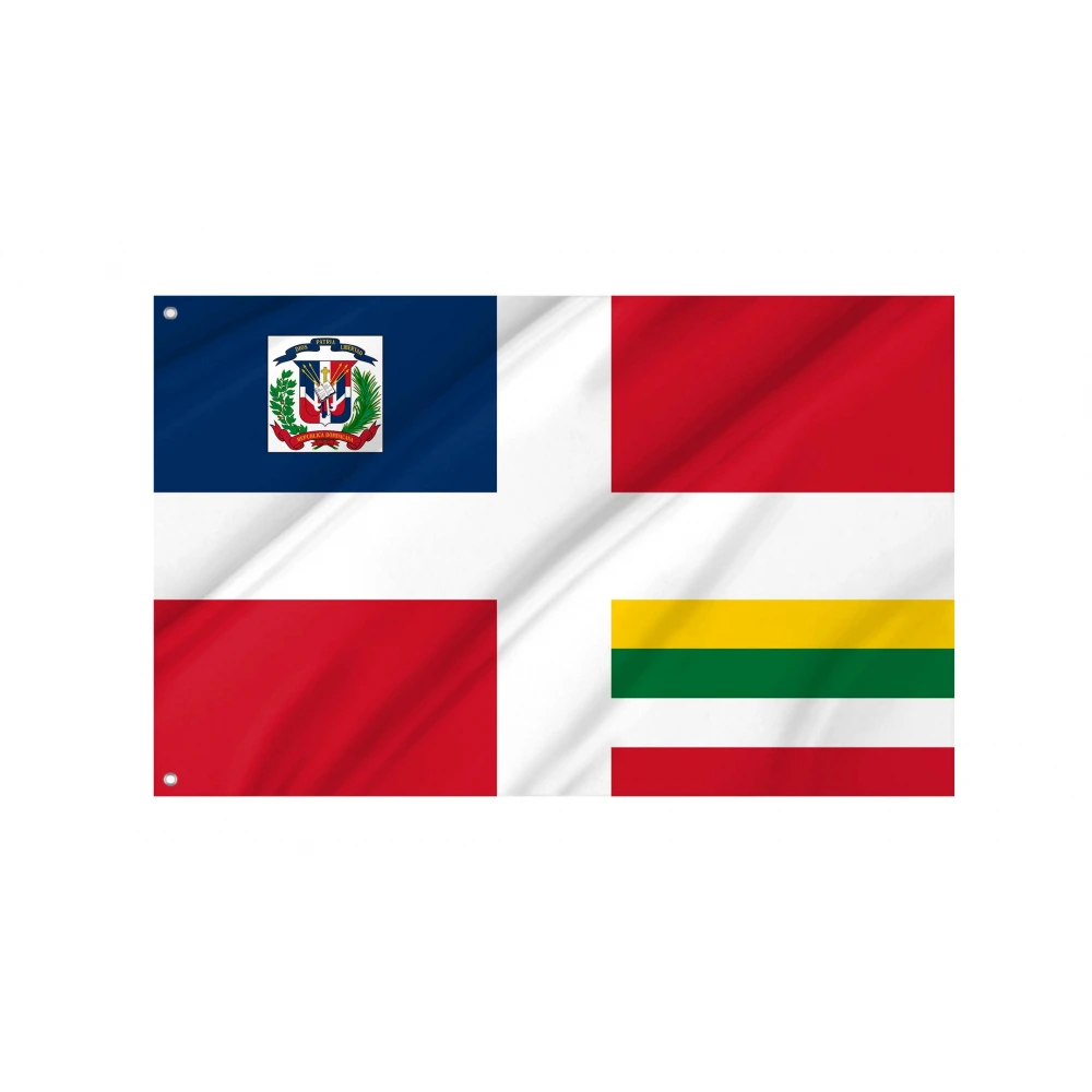 Army Flag of the Dominican Republic for Indoor & Outdoor Use
