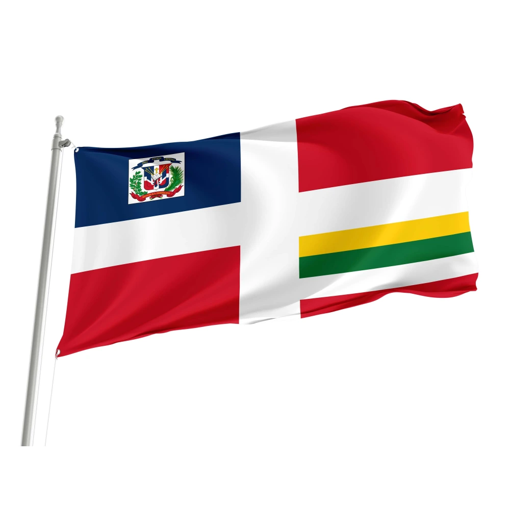 Army Flag of the Dominican Republic for Indoor & Outdoor Use