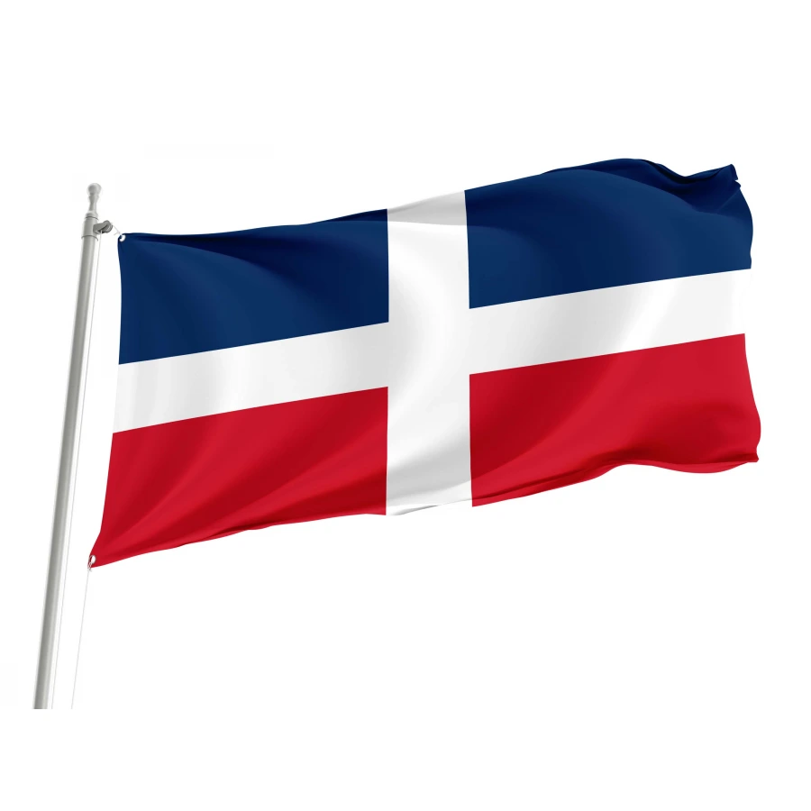 Dominican Republic 1844 Flag for Indoor & Outdoor Use, DOM08