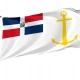 Presidential Standard of the Dominican Republic At Sea Flag - Imagine 1