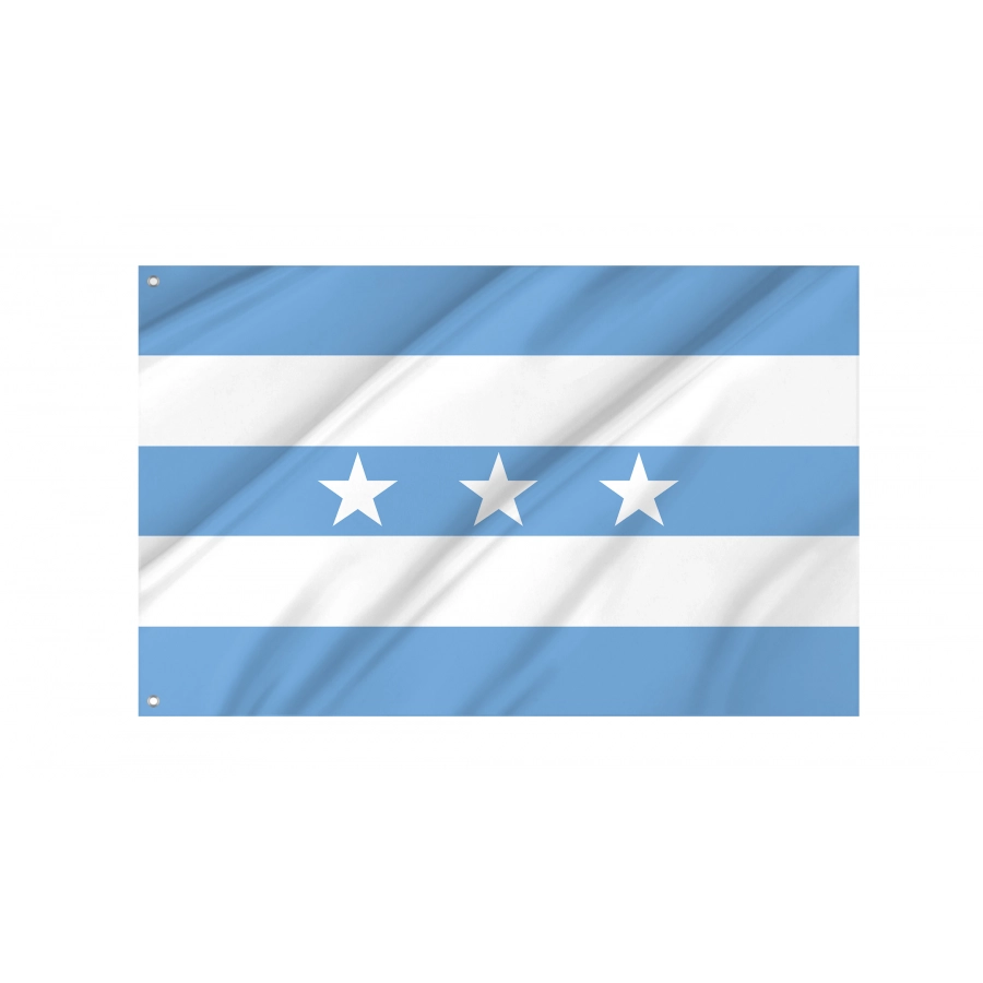 Flag of Guayaquil City, Ecuador, Patriotic Flags, Unique Design Print, Flags for Indoor & Outdoor Use