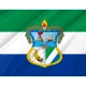 Galapagos Province with coat of arms Flag - Imagine 2