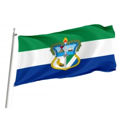 Galapagos Province with coat of arms Flag