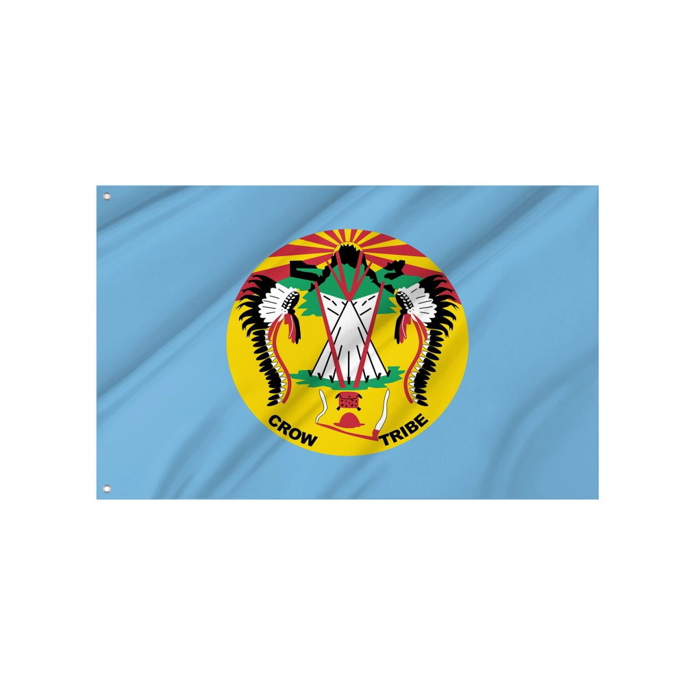 Crow Tribe Flag for Indoor & Outdoor Use