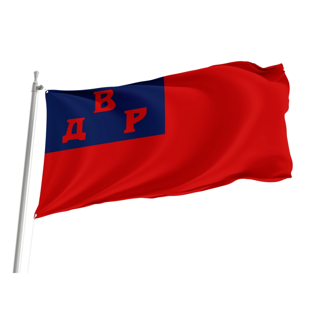 Far Eastern Republic Flag for Indoor & Outdoor Use