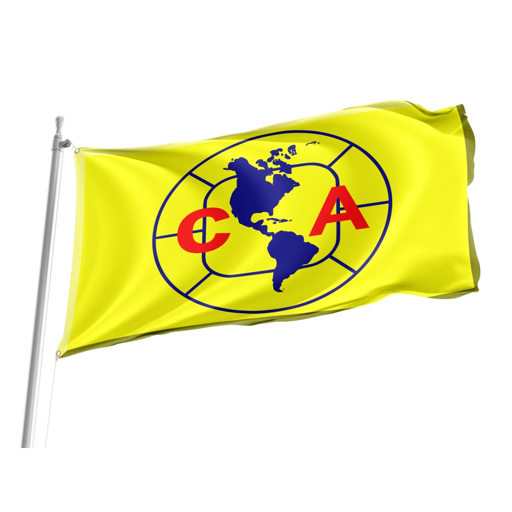 Club América Flag for Indoor & Outdoor Use