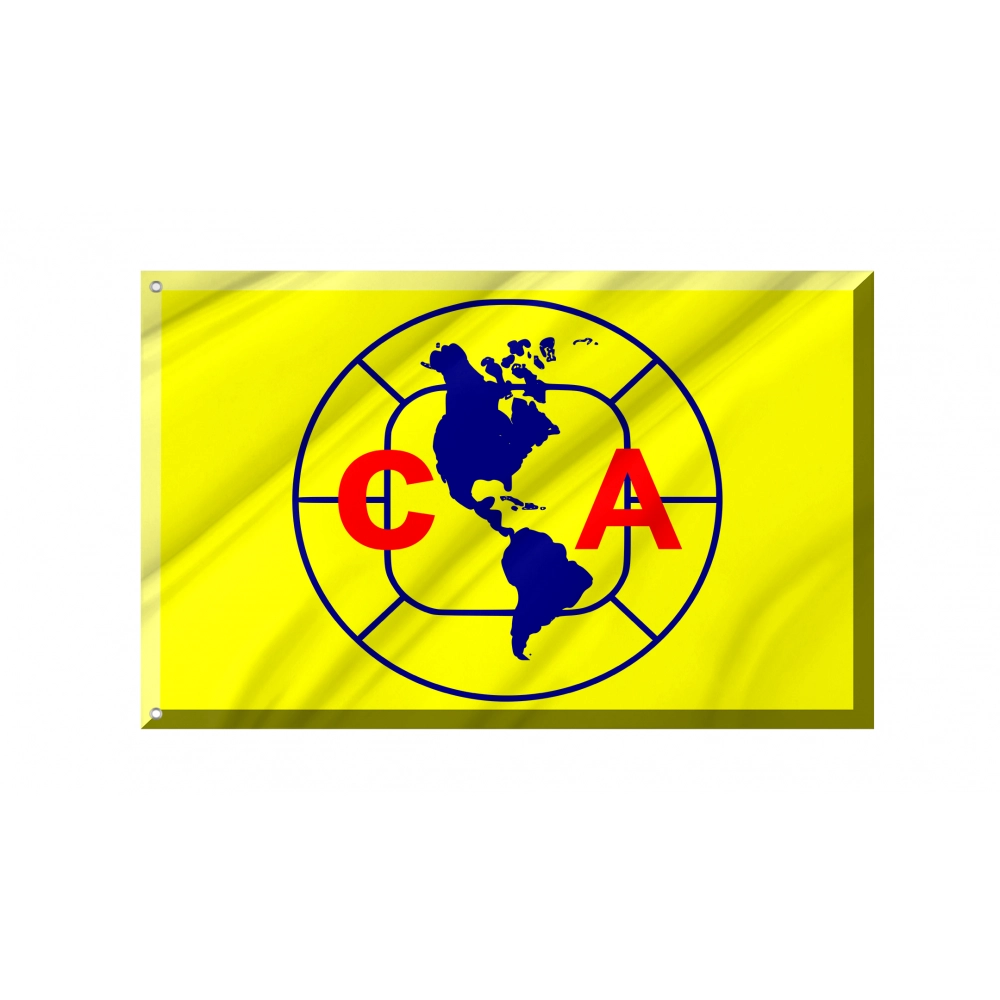 Club América Flag for Indoor & Outdoor Use