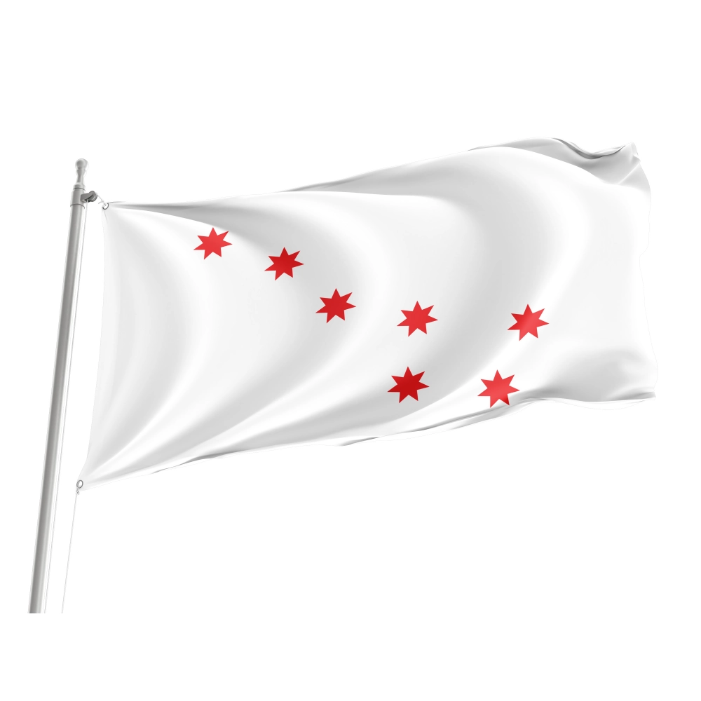 Raster of The Cherokee Peace Flag for Indoor & Outdoor Use