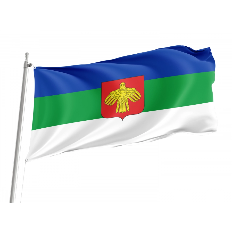 Flag of Standard of The President of The Komi Republic, Flags for Indoor & Outdoor Use