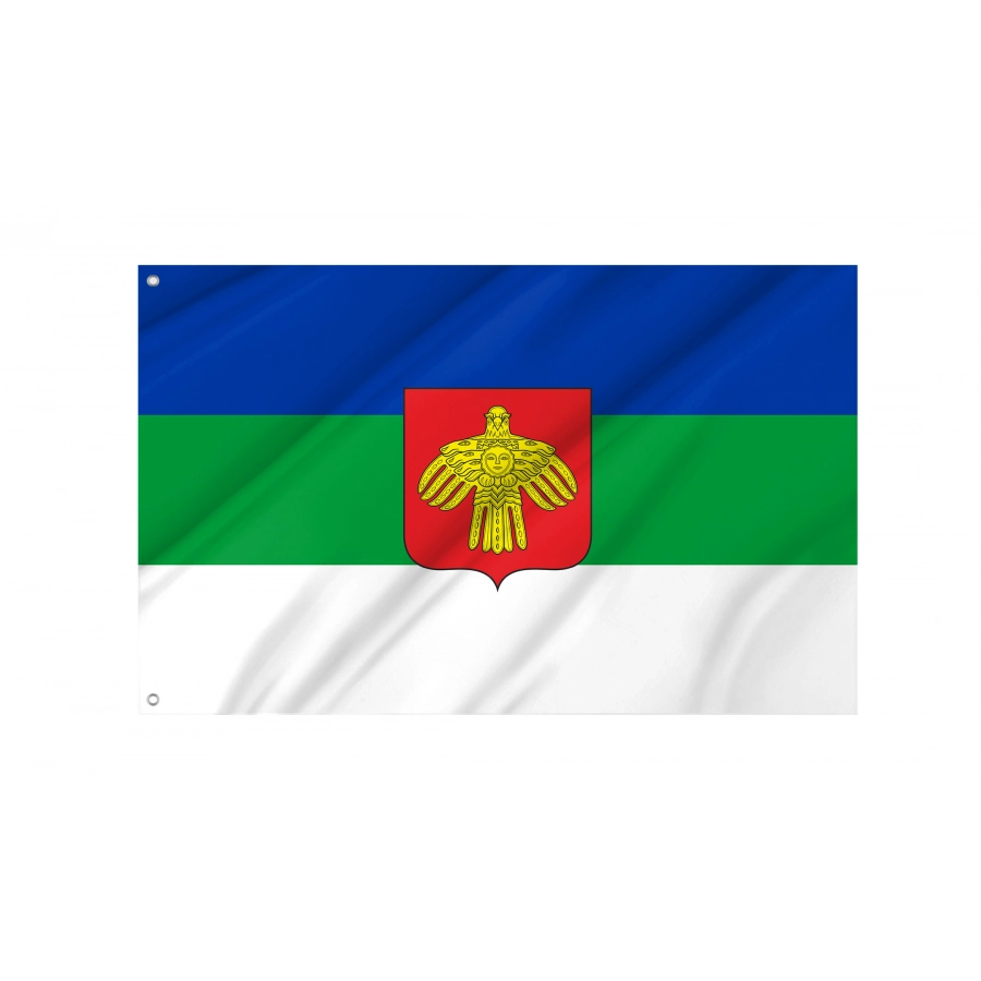 Flag of Standard of The President of The Komi Republic, Flags for Indoor & Outdoor Use