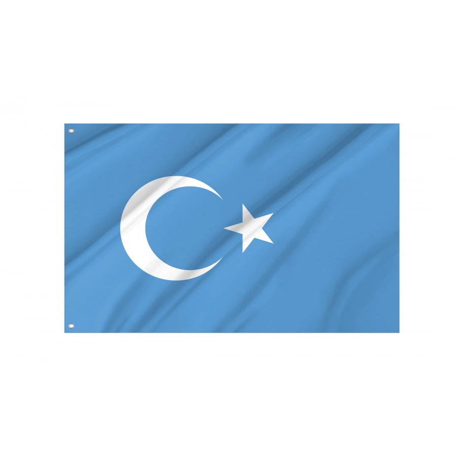 Flag of Kokbayraq, Patriotic Flags, Unique Design Print, Flags for Indoor & Outdoor Use