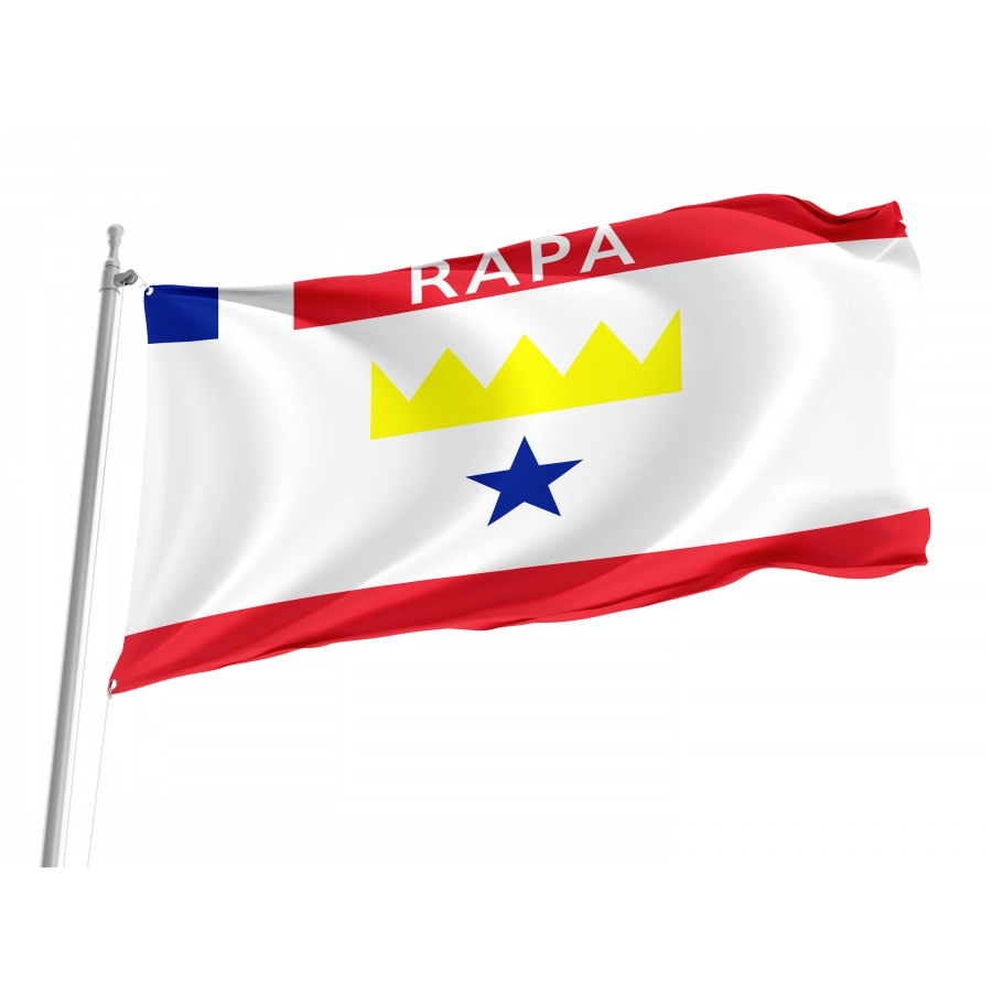 Flag of Rapa, Patriotic Flags, Unique Design Print, Flags for Indoor & Outdoor Use