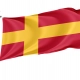 Swedish-Speaking Finns Flag for Indoor & Outdoor Use - Imagine 1