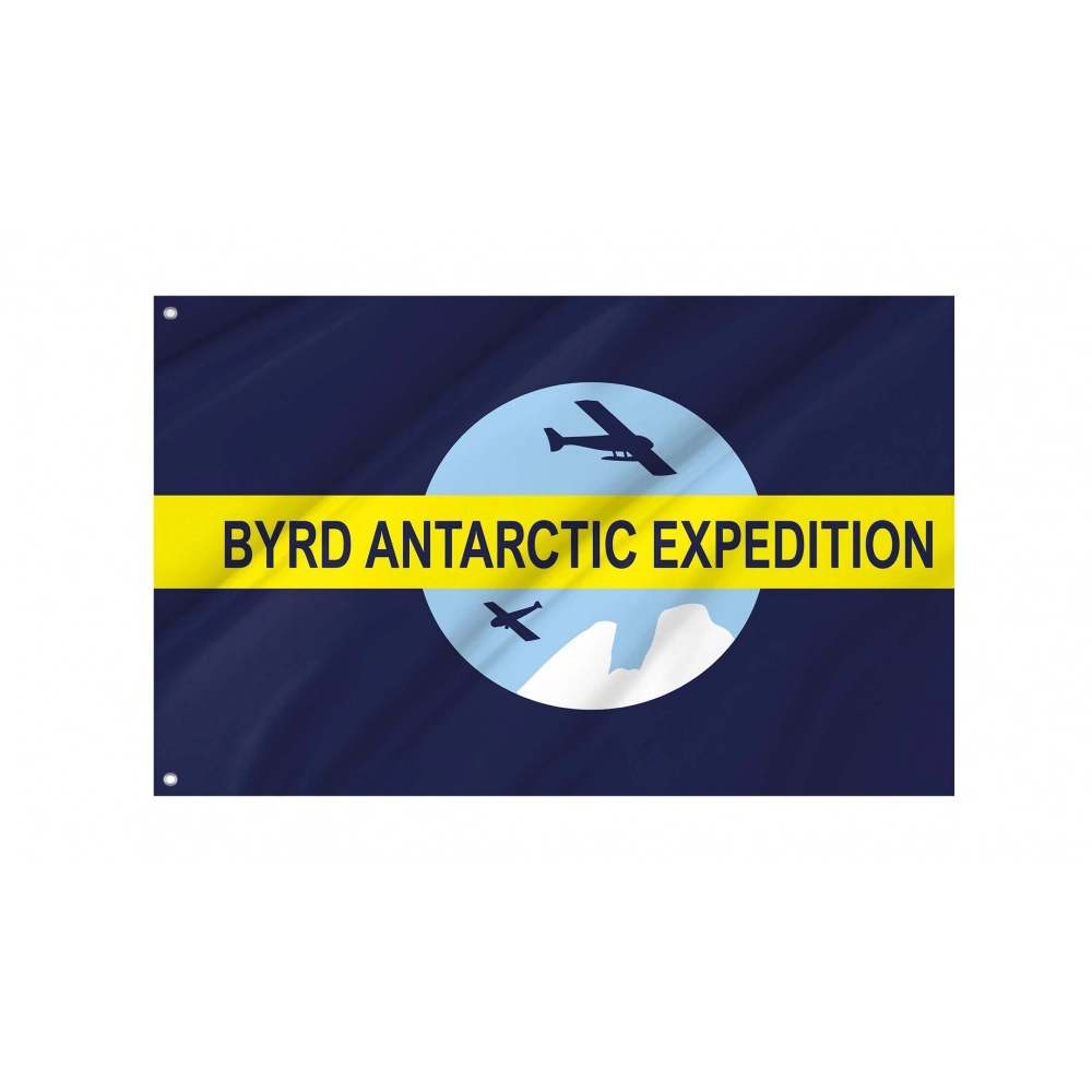 Byrd's 2nd Antarctic Expedition (1933-1939) flag for Indoor & Outdoor Use Byrd's 2nd Antarctic Expedition (1933-1939) flag for Indoor & Outdoor Use