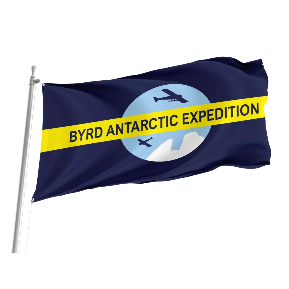 Byrd's 2nd Antarctic Expedition (1933-1939) flag for Indoor & Outdoor Use Byrd's 2nd Antarctic Expedition (1933-1939) flag for Indoor & Outdoor Use