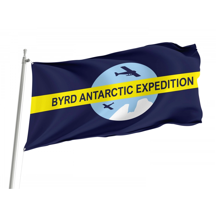 Byrd's 2nd Antarctic Expedition (1933-1939) flag for Indoor & Outdoor Use, ATA02