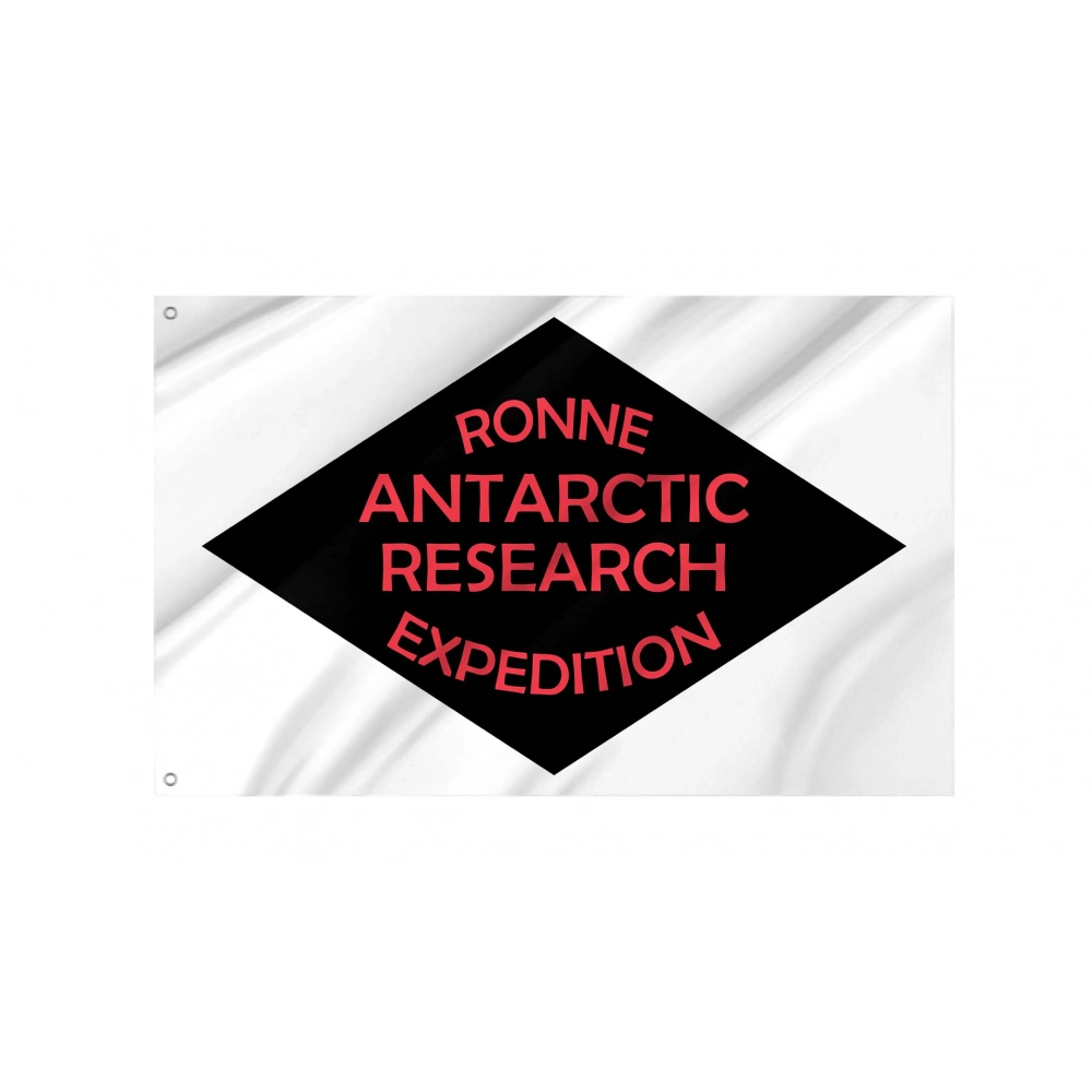 Ronne Antarctic Expedition (1946-1948) Flag for Indoor & Outdoor Use Ronne Antarctic Expedition (1946-1948) Flag for Indoor & Outdoor Use