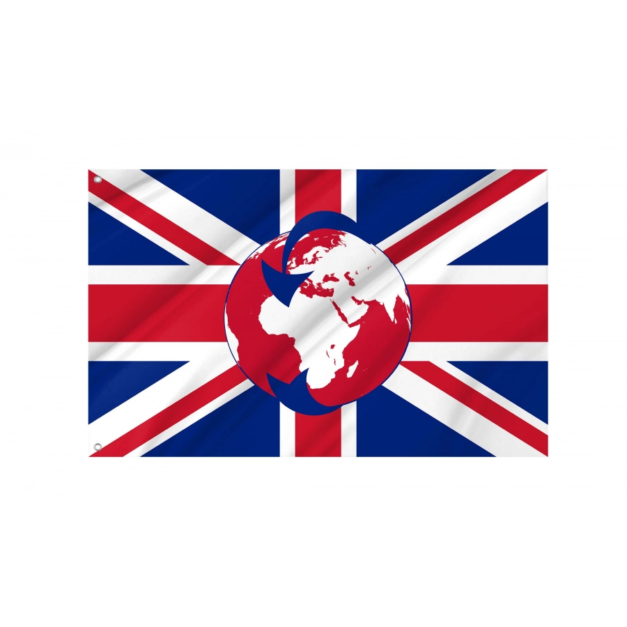 Transglobe Expedition (1979-1982) Flag for Indoor & Outdoor Use, ATA06