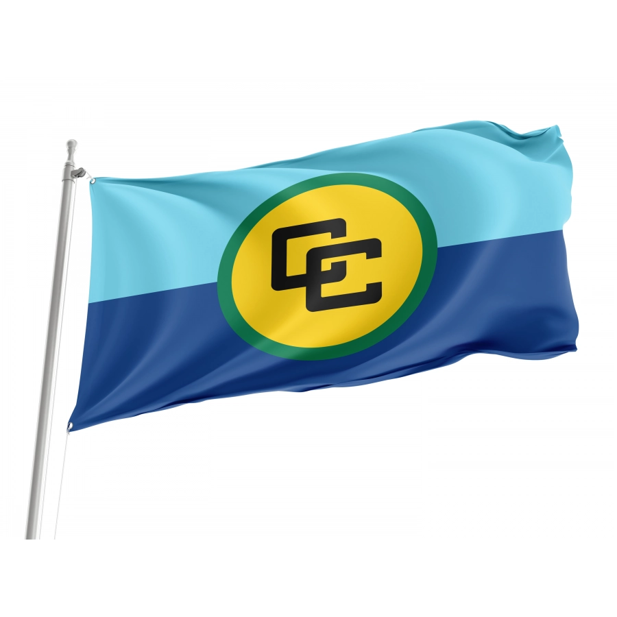 Flag of Caribbean Community, Patriotic Flags, Unique Design Print, Flags for Indoor & Outdoor Use