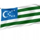 Flag of Mountain Republic, Patriotic Flags, Unique Design Print, Flags for Indoor & Outdoor Use - Imagine 1