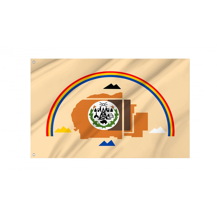 Flag of Navajo Nation, Patriotic Flags, Unique Design Print, Flags for Indoor & Outdoor Use
