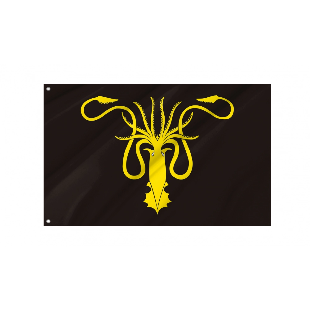 House Greyjoy Flag for Indoor & Outdoor Use