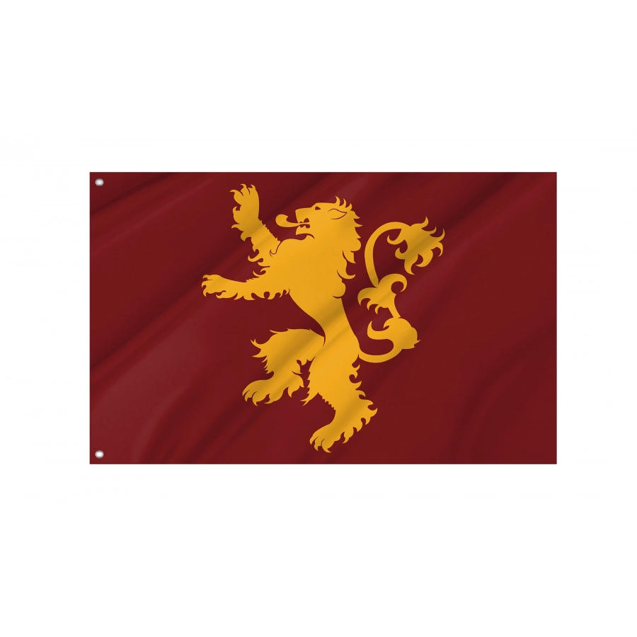 Flag of House Lannister, Game of Thrones, Unique Design Print, Flags for Indoor & Outdoor Use