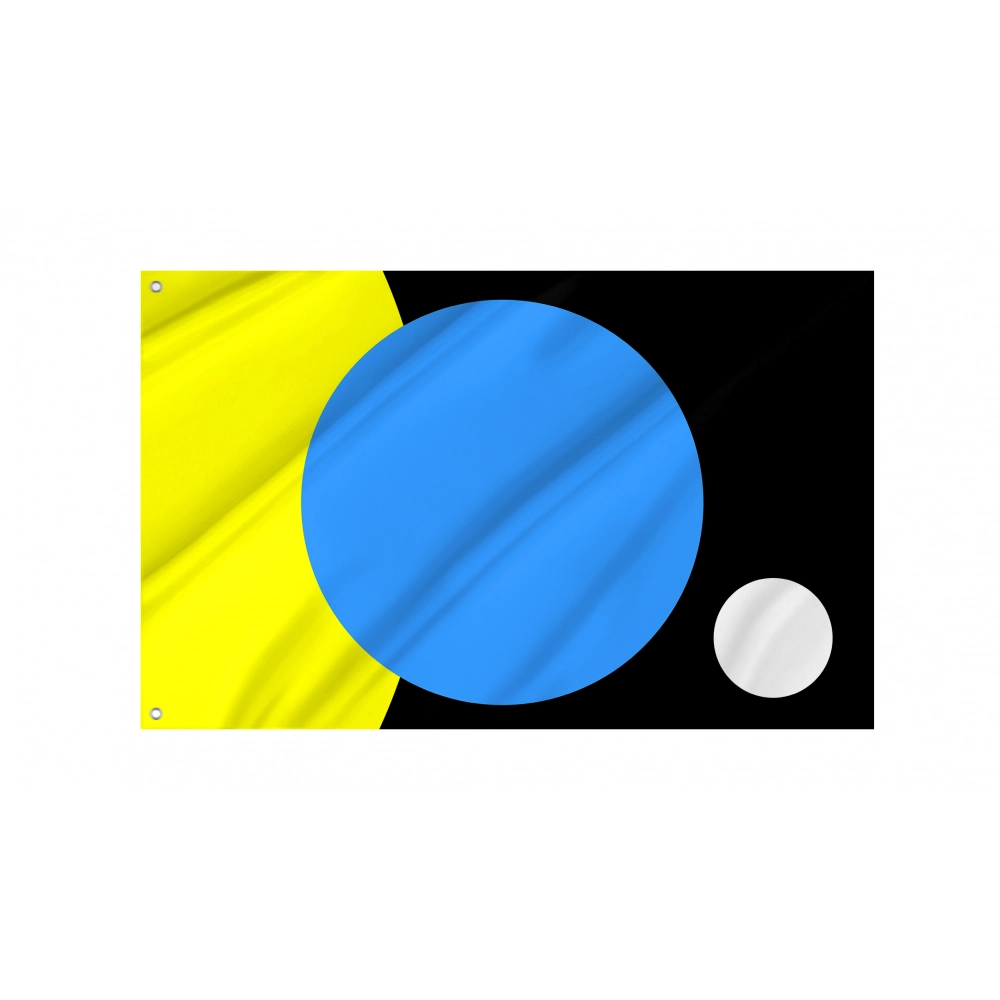 James Cadle's Flag of Earth for Indoor & Outdoor Use