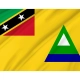 Nevis Flag for Indoor & Outdoor Use - Imagine 2