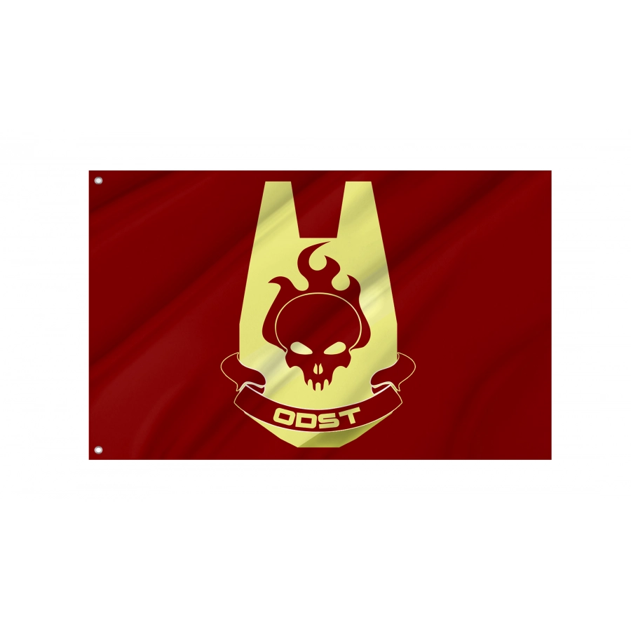 Flag of Orbital Drop Shock Troopers, Unique Design Print, Flags for Indoor & Outdoor Use, ODST--1