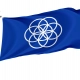 Planet Earth International Flag for Indoor & Outdoor Use - Imagine 1