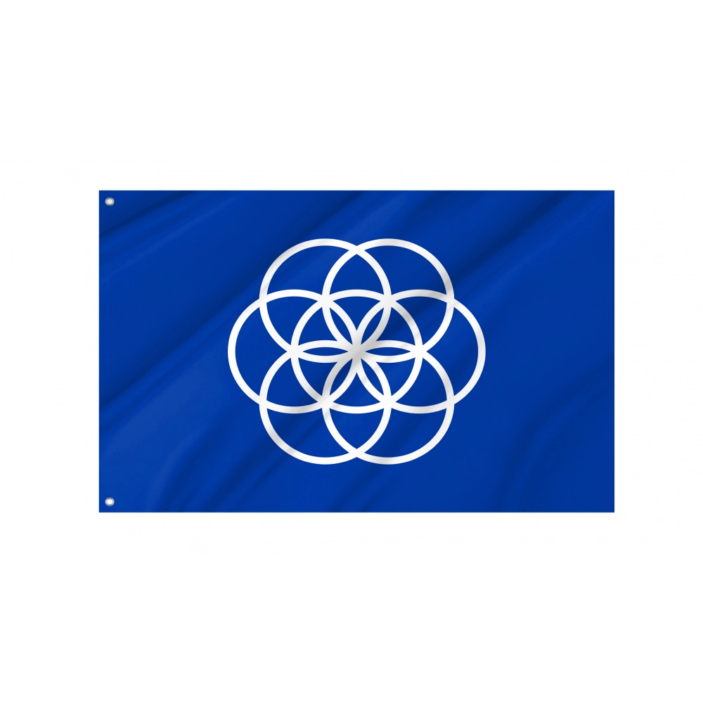Planet Earth International Flag for Indoor & Outdoor Use