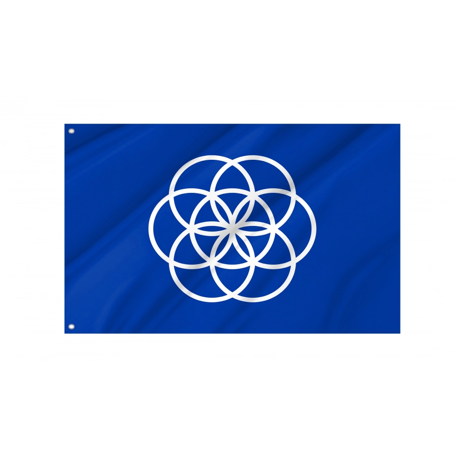 Flag of Planet Earth International, Unique Design Print, Flags for Indoor & Outdoor Use