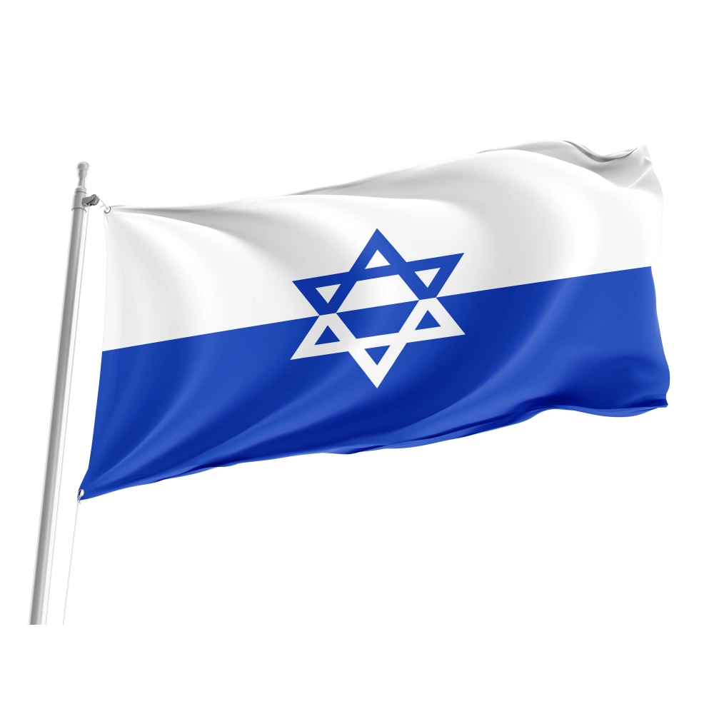 ZOB Jewish Fighting Organization Flag for Indoor & Outdoor Use