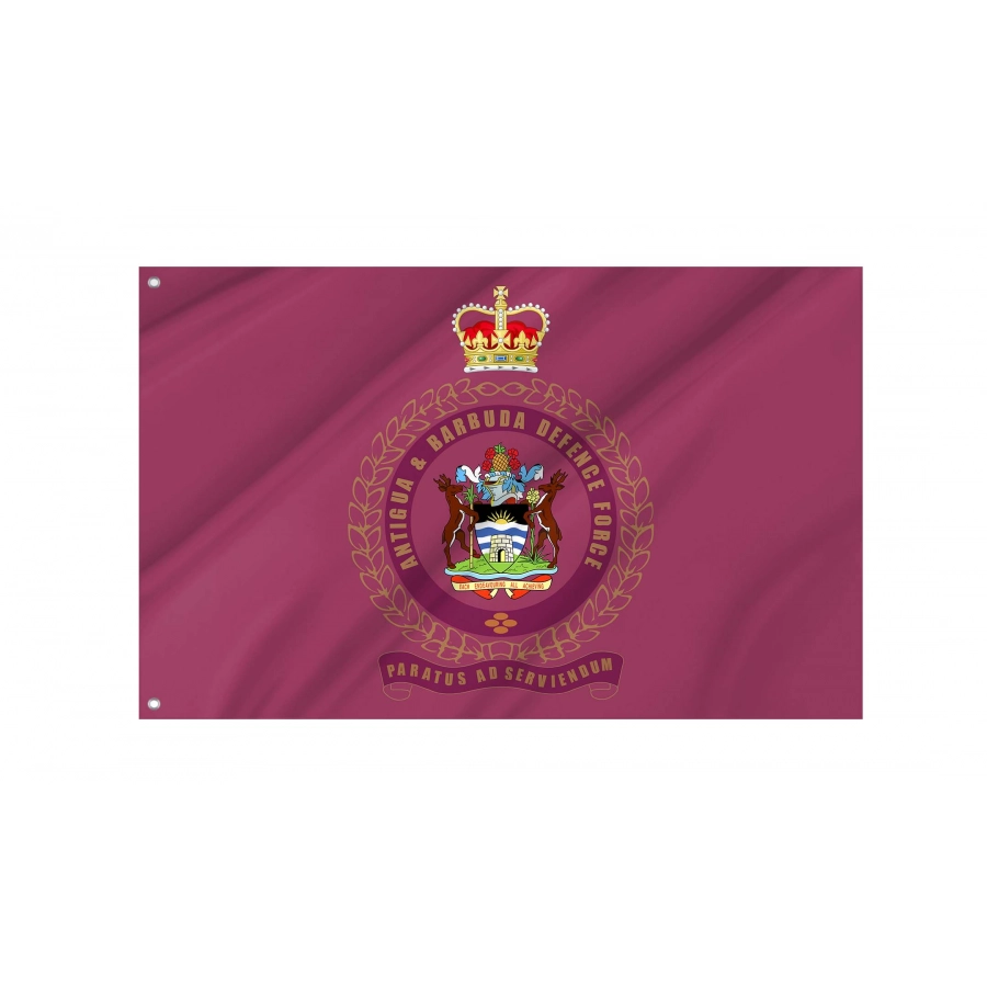 Antigua and Barbuda Defence Force Flag for Indoor & Outdoor Use, ATG02
