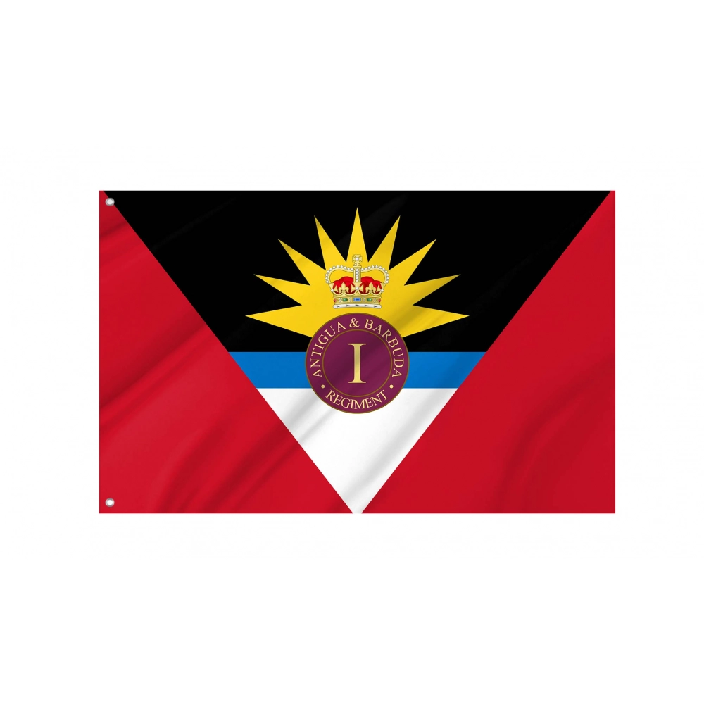 Antigua and Barbuda Regiment Flag for Indoor & Outdoor Use