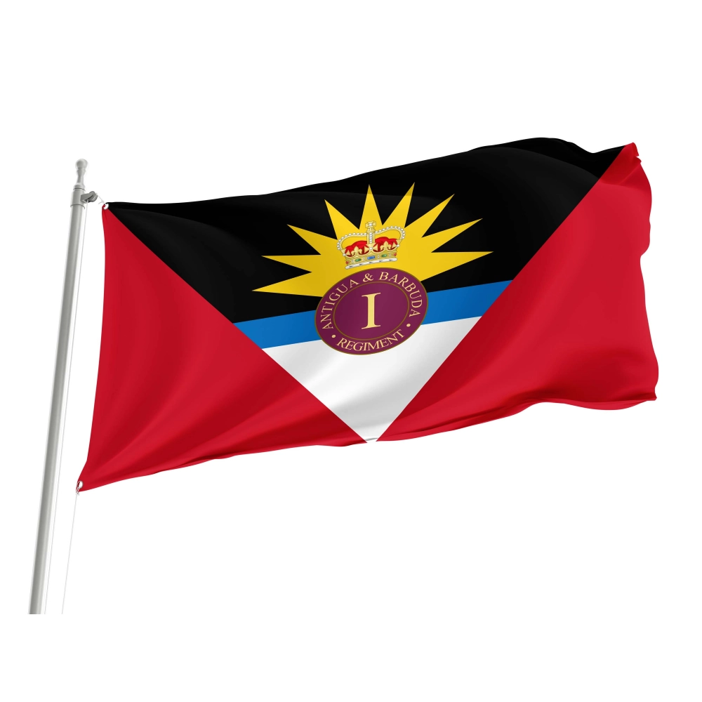 Antigua and Barbuda Regiment Flag for Indoor & Outdoor Use