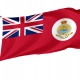 Bahamas Civil Ensign (1869–1904) Flag for Indoor & Outdoor Use - Imagine 1