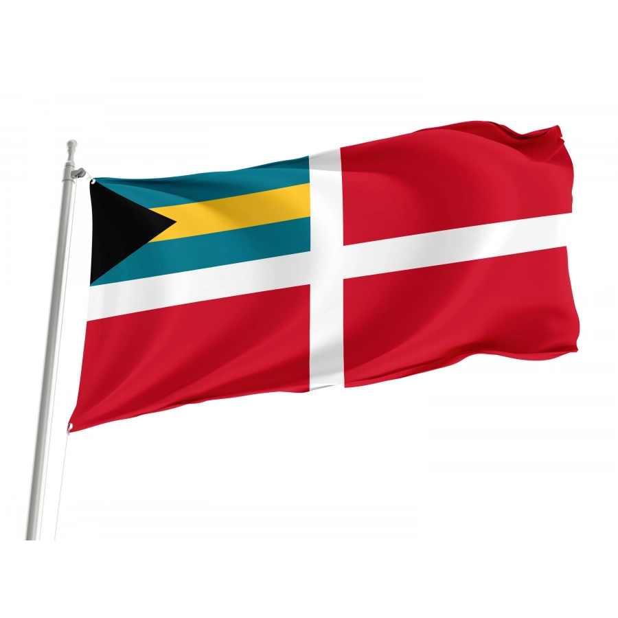 Bahamas Civil Ensign Flag for Indoor & Outdoor Use, BHS06