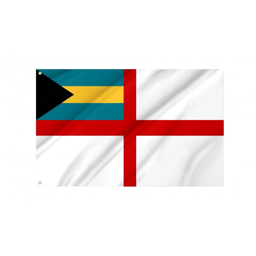 Bahamas Naval Ensign Flag for Indoor & Outdoor Use, BHS07
