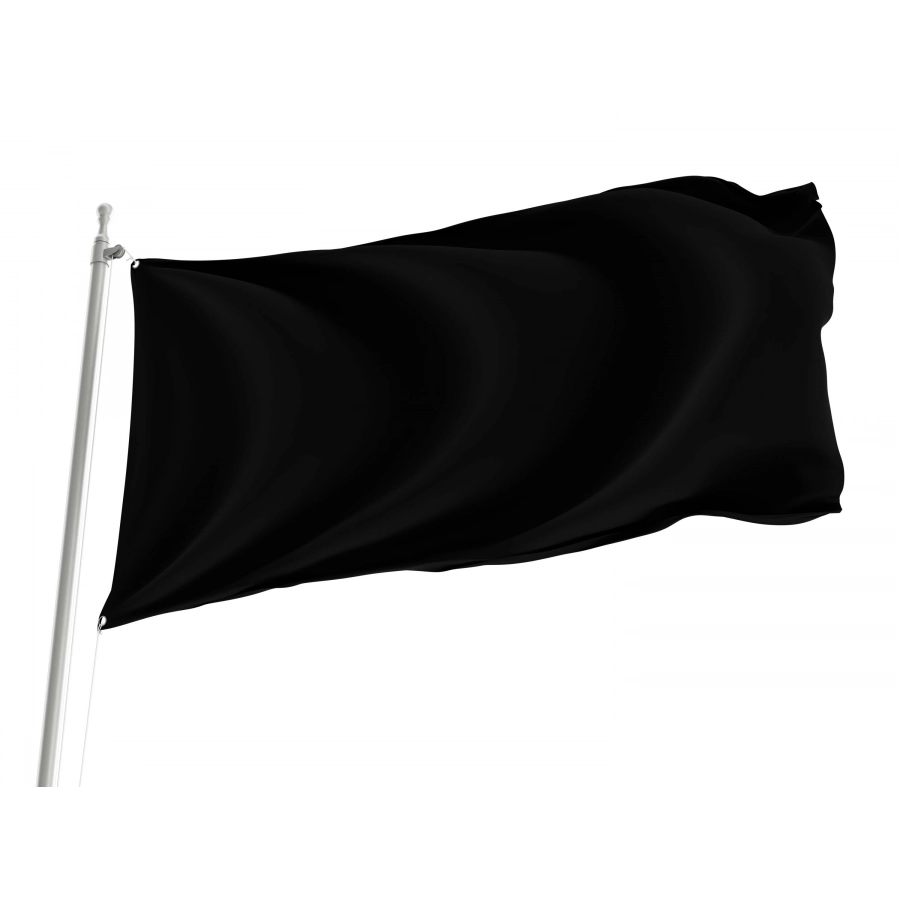 Black Flag for Indoor & Outdoor Use, FLAG80