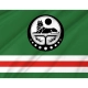 Chechen Republic of Ichkeria with COA Flag - Imagine 2