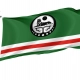 Chechen Republic of Ichkeria with COA Flag - Imagine 1