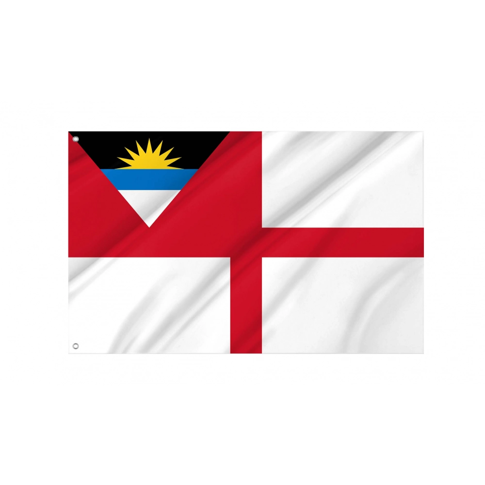 Coastguard Ensign of Antigua and Barbuda Flag for Indoor & Outdoor Use