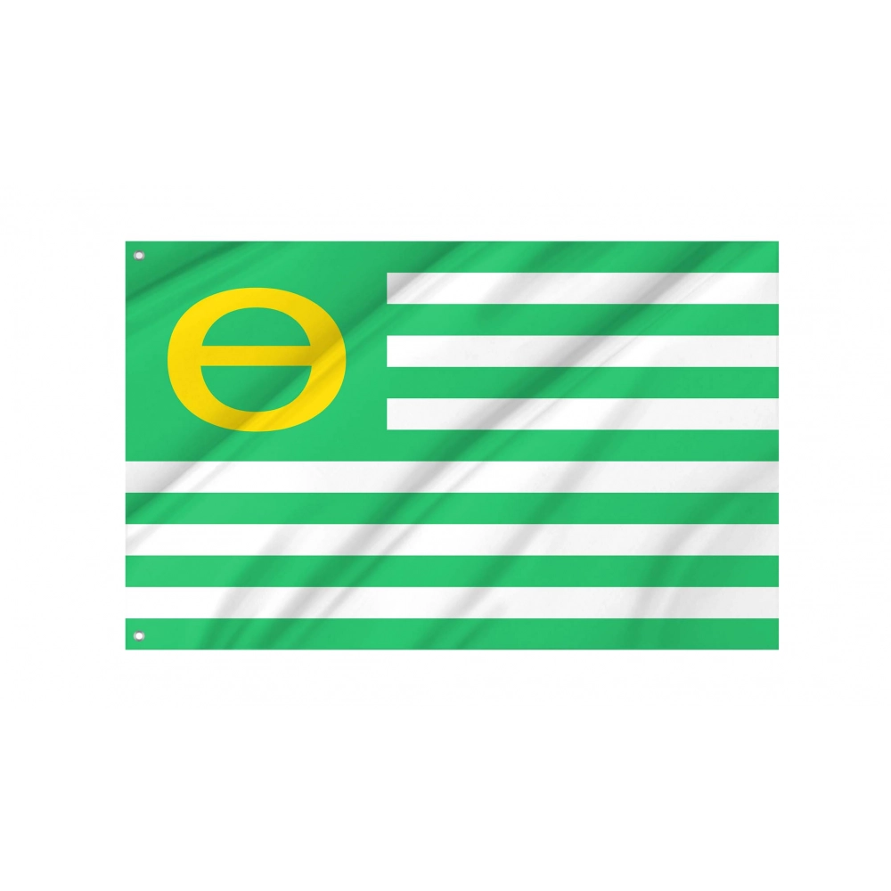 Ecology Flag for Indoor & Outdoor Use